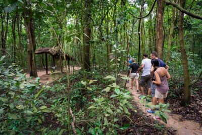 Afternoon Cu Chi Tunnels - Small Group Half-Day Tour - Entering Ben Dinh: Video First, Then the Underground Maze