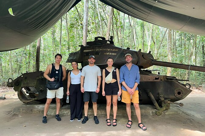 Ben Duoc 'Less-Crowded' Cu Chi Tunnels Half-Day Tour - Tan Phu Trung Ward: seeing propaganda and keeping a clear head