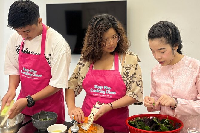 Cook 4 Local Vietnamese Dishes In Pink-themed Class & Market Tour - Food value at $38: what you’re really paying for