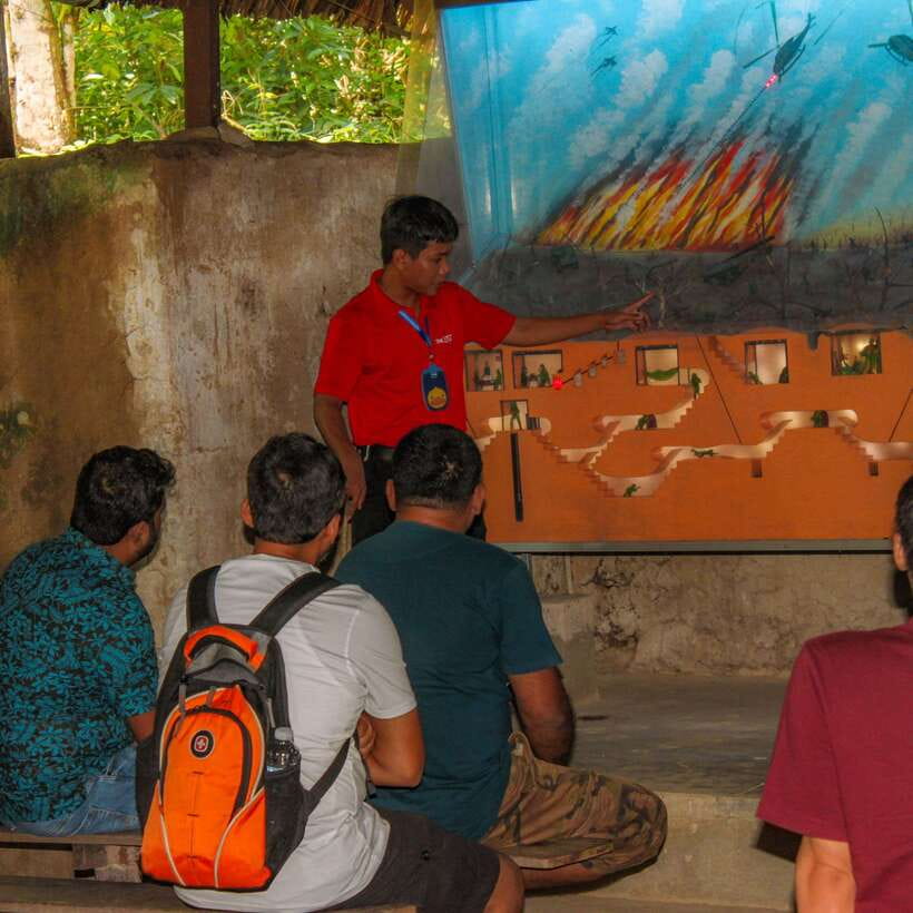 Cu Chi Tunnels Afternoon Trip from Ho Chi Minh City - The cassava and tea break: a simple food lesson
