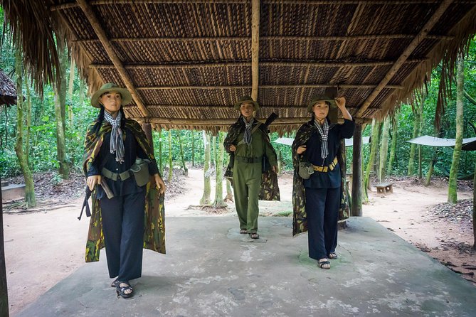 Cu Chi Tunnels and Mekong Delta 1 Day Tour With Small Group - Getting There: pickup from District 1 and a day-long plan