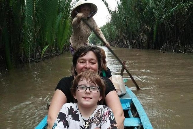 Cu Chi Tunnels & Mekong Delta 1-Day Tour (Max 10 travellers) - Sampan ride through narrow coconut-lined canals