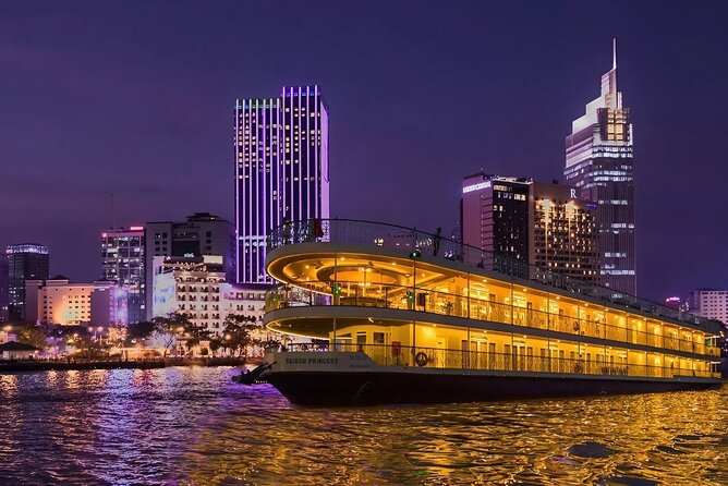 Dinner On Cruise In Ho Chi Minh City With Private Table - Entering The Night With Hotel Pickup and a Real Start Time
