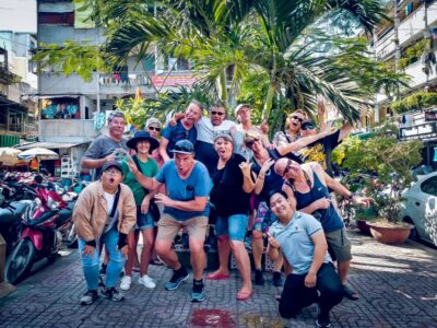Discover Saigon's Local Sites and Culture by Motorbike - Coffee stop in Saigon style, then the flower market