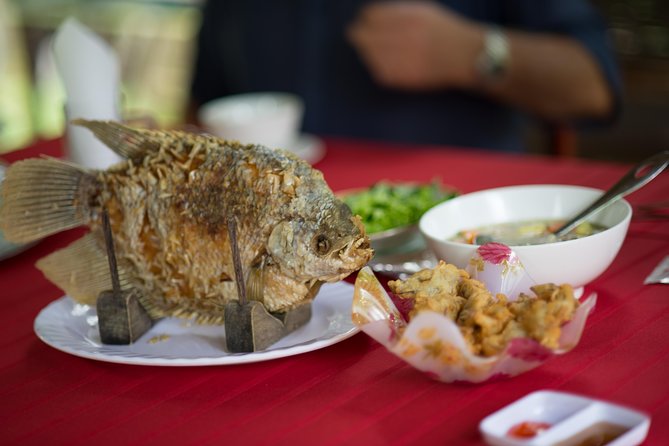 From HCM city: Private Mekong Delta - Ben Tre Full-Day Tour - Lunch by the river: included, and it actually helps the pace