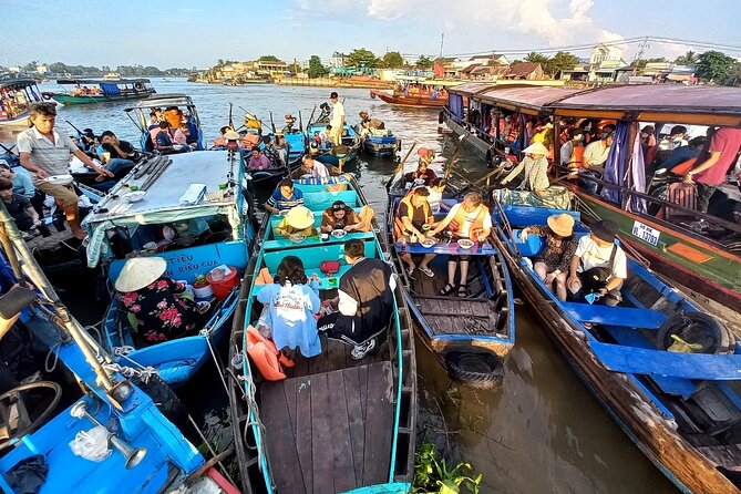 HCM: 2-Day Mekong Delta Floating Market with Cooking & Bike Ride - Ben Tre province by bike: orchards, monkey bridge or crocodile farm, then hammock time