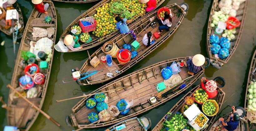 HCM: 2-Day Mekong Floating Market with Cooking & Bike Ride - Honey tea, bee farm visits, and fruit garden music