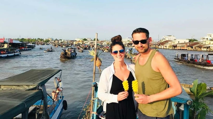 HCM: 2-Day Mekong Floating Market with Cooking & Bike Ride - Cooking class: Bánh Xèo or Bánh Khọt, then you eat it