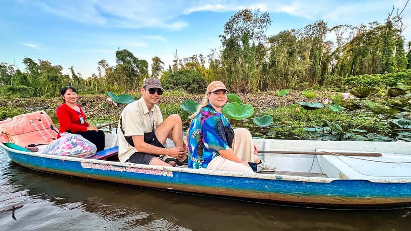 Ho Chi Minh: 3-Day Mekong Delta & Optional Exit to PhnomPenh - Day 2: Cai Rang Floating Market, noodle workshop, and Munir Ansay Pagoda