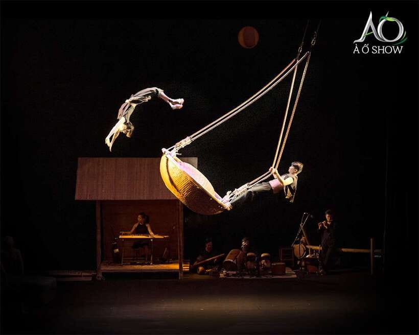 Ho Chi Minh: A O Show Bamboo Circus at Saigon Opera House - The bamboo circus style: why the stunts hit harder in this setting