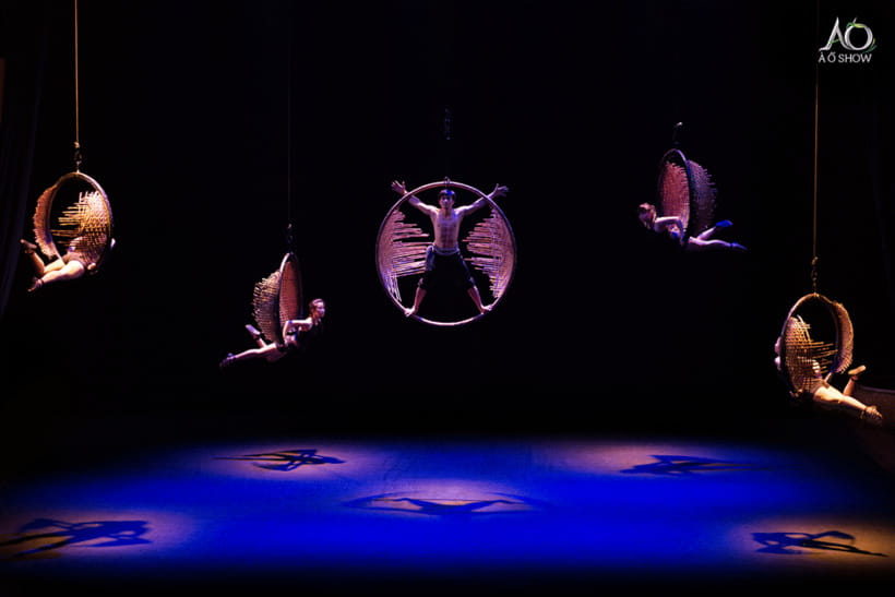 Ho Chi Minh: A O Show Bamboo Circus at Saigon Opera House - What happens during the 1-hour show (and how to pace yourself)