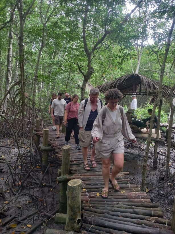 Ho Chi Minh: Can Gio Mangrove and Monkey Island - Monkey Island: feeding mangrove monkeys without losing your glasses