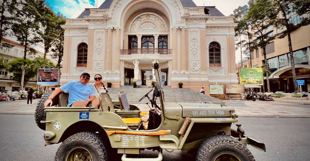 Ho Chi Minh City: Guided Private Tour by Open Air Jeep - Reunification Palace: where the Fall of Saigon story becomes real