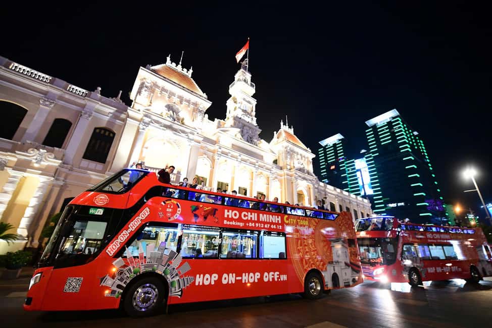Ho Chi Minh City: Late-Night Open-Top Bus Tour - Meeting Point and Boarding Tips at 11 PM