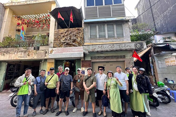 Ho Chi Minh City: Motorbike Street Food Tour with 12 Tastings - Getting picked up, using the mobile ticket, and staying comfortable