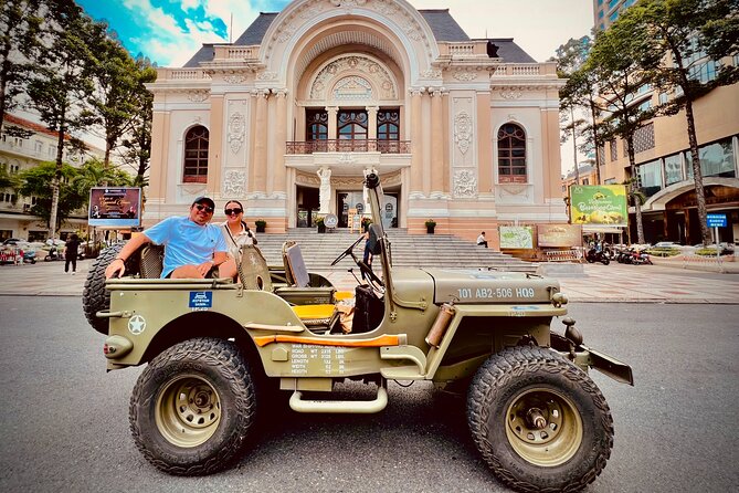 Ho Chi Minh City Private Half-Day Tour by U.S Army Jeep - Key things you’ll notice right away