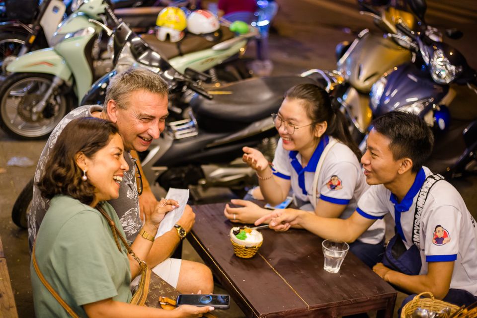Ho Chi Minh City: Private Street Food Motorbike Tour - District 4 Seafood Dinner, Flan, and Forest Banana Sticky Rice Wine