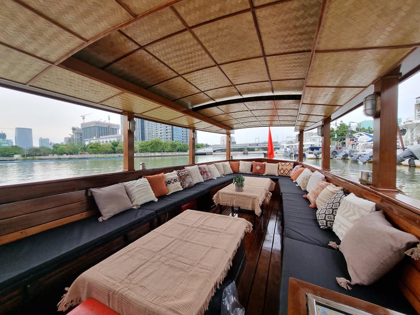 Ho Chi Minh City: Saigon River Boutique Cruise - When to go: daytime heat vs evening city lights