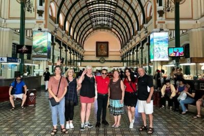 Ho Chi Minh City Tour half day by DGT - Saigon Central Post Office and Notre-Dame: French architecture, quick photo windows