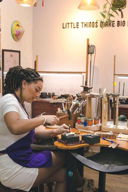 Ho Chi Minh City Vietnam: Silver Jewelry Making Workshop - Dream House Studio: Where the Workshop Starts