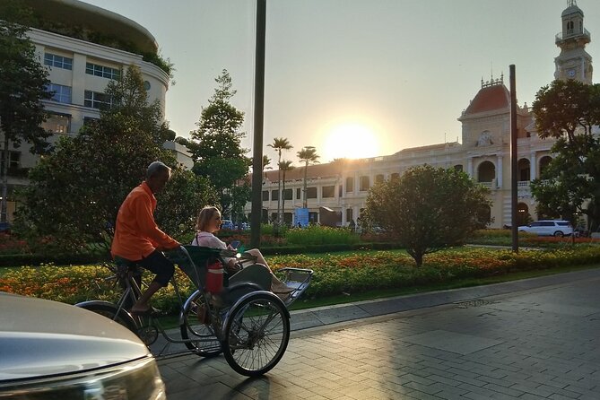 Ho Chi Minh City with Street Food Tour by Cyclo - Nguyen Hue Walking Street and the Saigon Opera House area