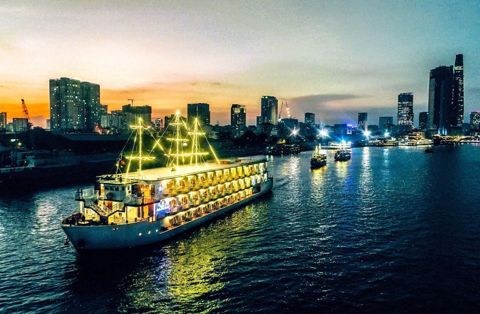 Ho Chi Minh: Private City Tour and Dinner Cruise with Buffet - Dinner on Board: Buffet-Style Meal and Real Entertainment