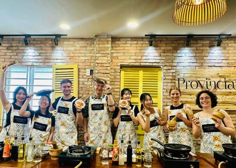 Immersive Cooking Class & Market Tour By Local Chef+Cookbook - Dessert, Cocktails, and the Final Sit-Down Meal