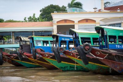 Mekong Delta 2-Day Tour: Floating Markets & Cultural Exploration - Day 1 near Cai Be: canals, an old house, sweets, and a bike ride