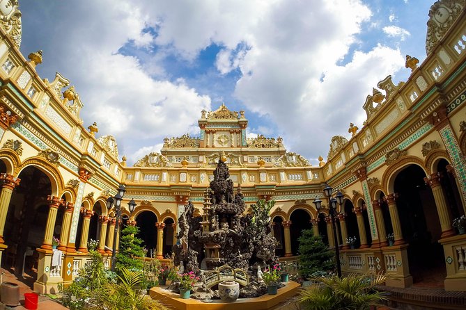 Mekong Delta 2-Day Tour: Floating Markets & Cultural Exploration - Munir Ansay Pagoda and Con Son: Khmer art, cake workshop, and orchard fruit