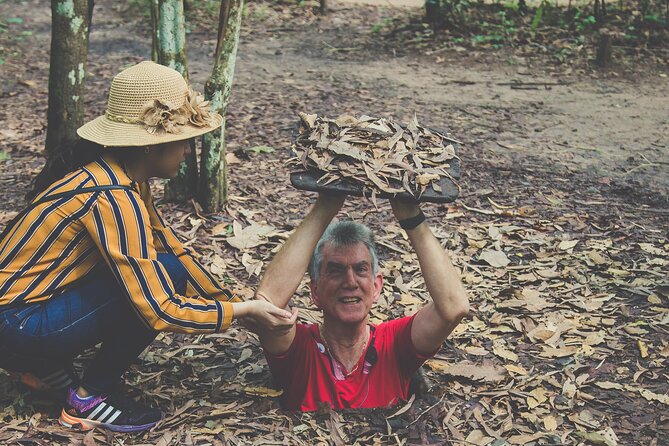 Private Cu Chi Tunnels Tour By Car | Saigon Adventure - Entering the Cu Chi Tunnels: learning + the optional crawl