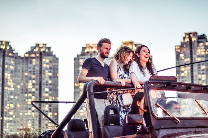 Private Jeep City Tour Saigon by Night and Skybar Drink - AIR Saigon rooftop bar: the view and the included drink