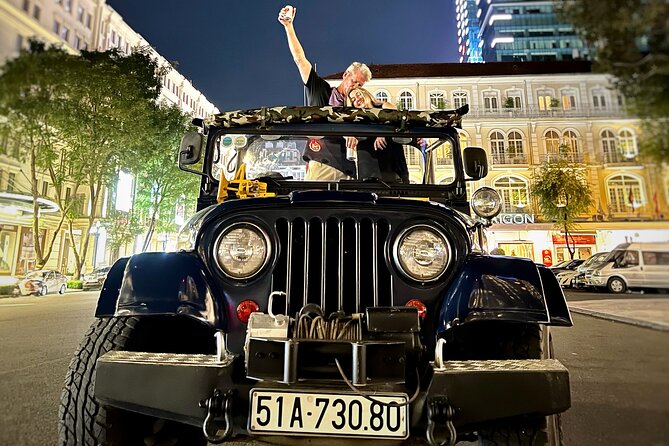 Private Jeep City Tour Saigon by Night and Skybar Drink - Notre-Dame Cathedral and Saigon Opera House: quick hits with strong payoff