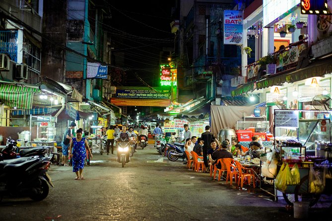 Private Vegan Food Tour By Scooter in Ho Chi Minh City - Guides, pacing, and the feeling of a private night out