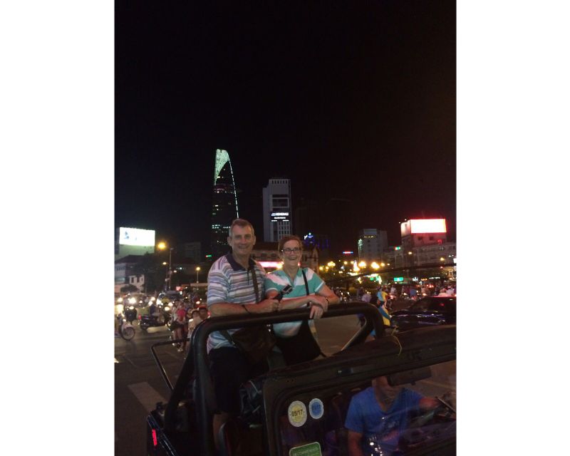 Saigon by Night: Private City Tour by Jeep and Skybar Drink - Quick highlights