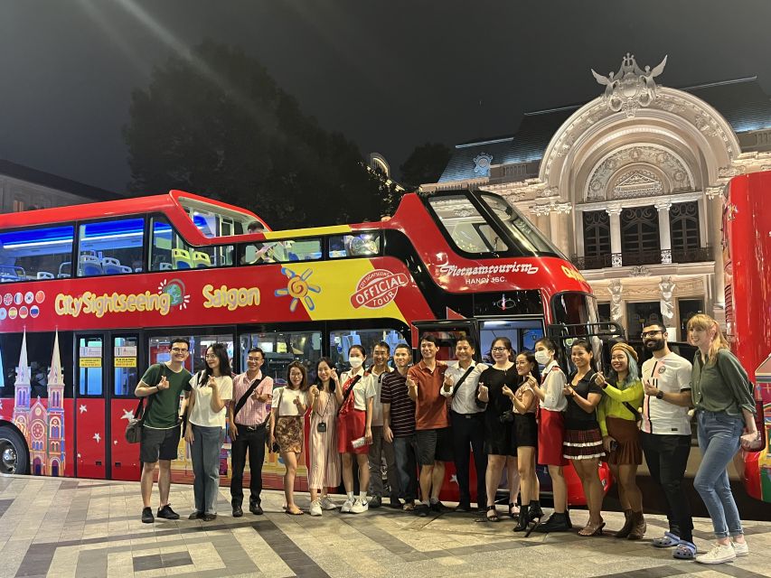 Saigon: City Sightseeing 45-Minute Panoramic Night Tour - The Real Star: The Opera House at Night