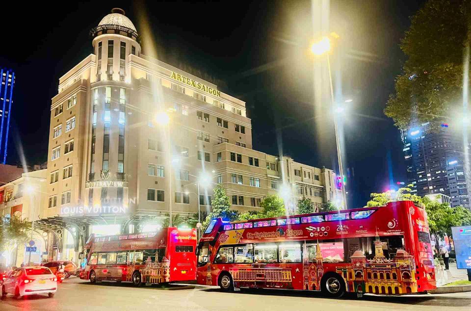 Saigon: City Sightseeing 45-Minute Panoramic Night Tour - Where You Redeem Your Voucher (and What That Means for Timing)