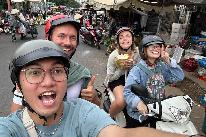 Saigon Private/Small Group Walking Food Tour with 13 Tastings - District 5 finish: banh mì you can taste with your hands, plus flan