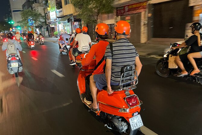 Saigon Vespa By Night Street Food With Female Riders Ao Dai - Ao Dai female riders: the vibe, the safety, and the storytelling