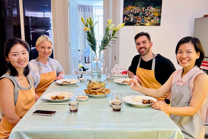 Top-rated Home Cooking Class with a River View AC Kitchen - Optional market visit: ingredient shopping for VND 150,000