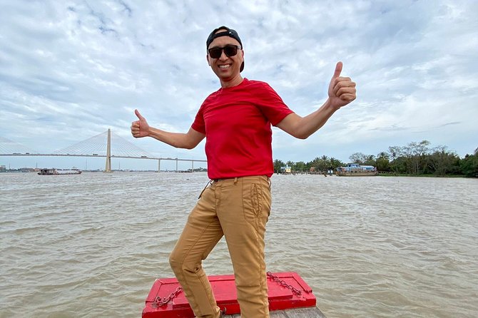 VIP Tour Cuchi Tunnels & Mekong Delta Cruise Full Day Group 12pax - My Tho on the Mekong: boat ride, honey tea, and small thrills